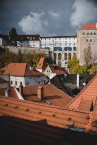 Ubytování U Bílé Paní Český Krumlov Plášťový most Hrad a zámek Český Krumlov