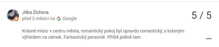 Ubytování U Bílé Paní Český Krumlov